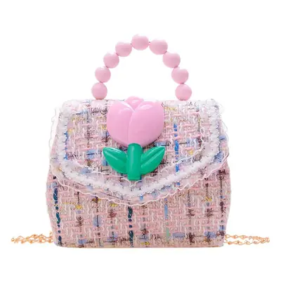 New Kids' Trendy Pearl Handbag Crossbody Bag