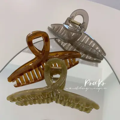 Jelly Color Shark Clip for Bath Back Head