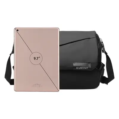 Men's Multi-Functional Messenger Bag Black