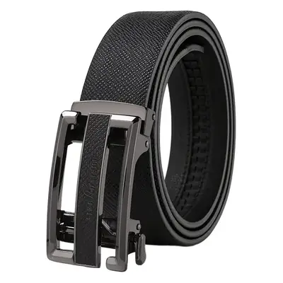 Men's Genuine Leather Automatic Buckle Belt
