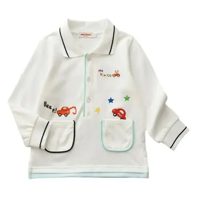 Wholesale Boys' New Autumn Polo T-Shirt with Car Print