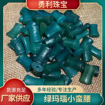 Green Agate Small Waist Height Jewelry Accessories 18mm