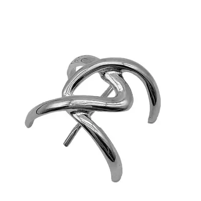 2023 Geometric Silver Hair Clip for Women
