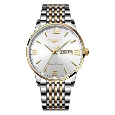 Bougarret Men's Waterproof Luminous Calendar Watch