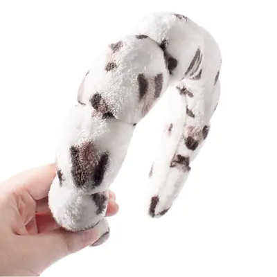 Sponge Skull Top Headband for Women