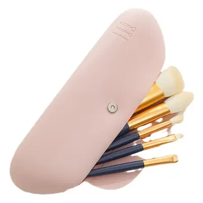 Silicone Makeup Brush Storage Bag Dustproof Travel Portable