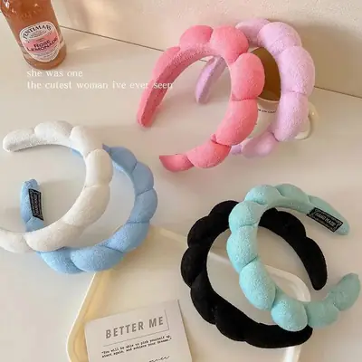 Candy Color Cloud Headband for Women 2023