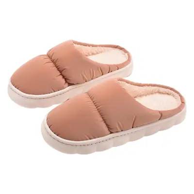 2026 New Cotton Slippers for Autumn and Winter, Indoor Thick-Soled Non-Slip Home Warm Plush Slippers for Men and Women Couples, Export Slippers