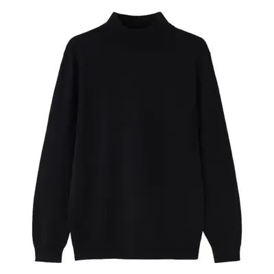 Winter Black Korean-style Men's Sweater Shirt