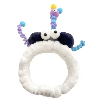Plush Cartoon Face Scarf Hair Band Waterproof Non-Slip