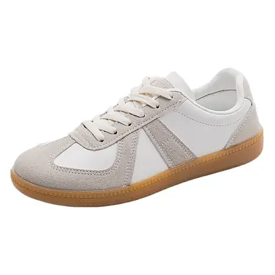 Women's Black Leather Casual Sneakers F8815