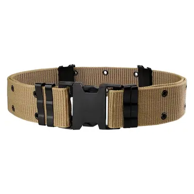 Men's Women's Nylon Tactical Belt Wide Ribbed Mesh Belt