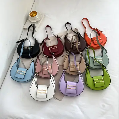Crescent Shoulder Bag Women's Light Luxury Messenger