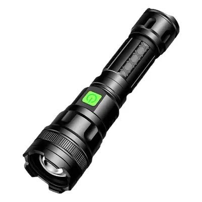Rechargeable LED Flashlight with Zoom & Waterproof Design