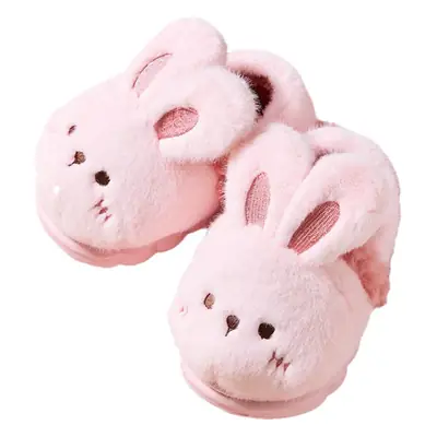 Children's Cotton Slippers, New Autumn and Winter Models, Home Use, Penguin Cartoon Design, for Boys and Girls, Small, Medium, and Large Children, New Warm Slippers with Heel Coverage