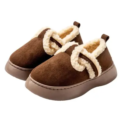 Women's Cotton Warm Lambswool Shoes Winter Indoor