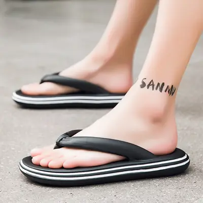 Summer new style slippers men's outer wear non-slip thick bottom casual all-match flip flops men's Korean style trendy couple sandals