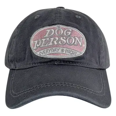 Dog Person Baseball Cap for Men Women Dark Gray