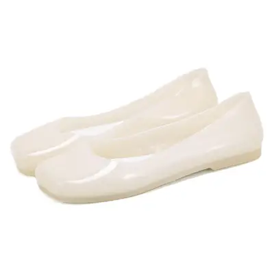 Women's Square Toe Jelly Flat Sandals European American Ins