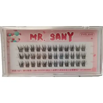 False Eyelashes Feather Fan Bionic Natural Hot Melt Lazy Trilogy