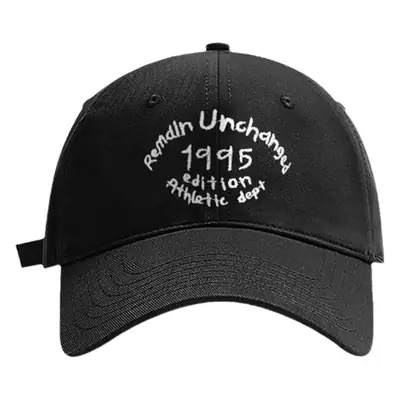 Pink Maroon Letter Embroidered Baseball Cap for Couples