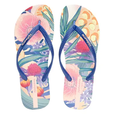 Hotmarzz Women's Floral Flip-Flops Small