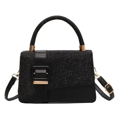 Commuter fashionable textured handbag 2023 early autumn new western style versatile Korean style shoulder messenger bag small square bag fashion