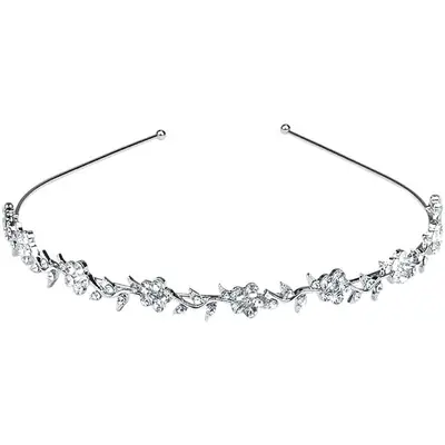 Bridal Diamond Crown Tiara with Rhinestones