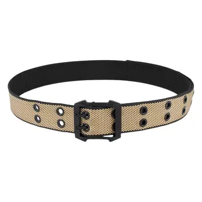 Men's Nylon Belt with Double Pin Buckle Black