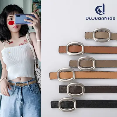 Women's Genuine Leather Belt Black 2023