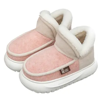 Women's Fleece Lined Warm Slippers Winter Grey