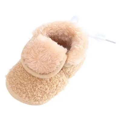 2023 new low-top non-slip shoes autumn and winter fleece-lined soft bottom toddler shoes 3-5-9 newborn baby shoes 0-1 baby shoes