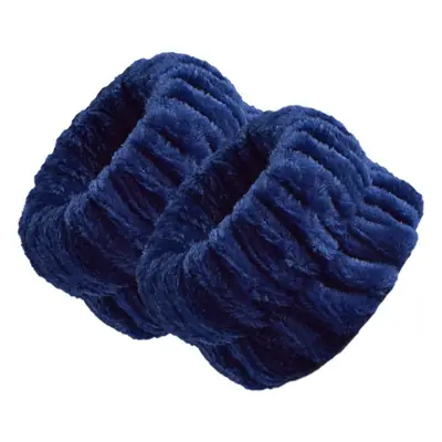 Sponge Hair Band Gold Velvet Three Piece Set