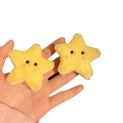 Yellow Star Hairpin for Girls 2023