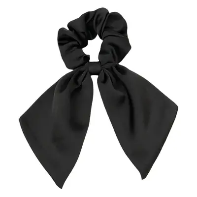 Black French Streamer Bow Headband for Women