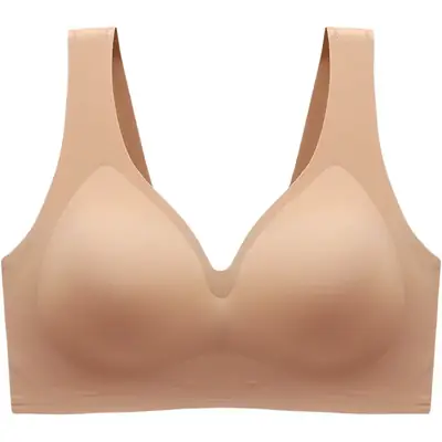 Soft Latex Push-Up Seamless Bra for Women