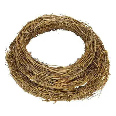 Christmas Decorative Rattan Garland Pendant Wooden Crafts