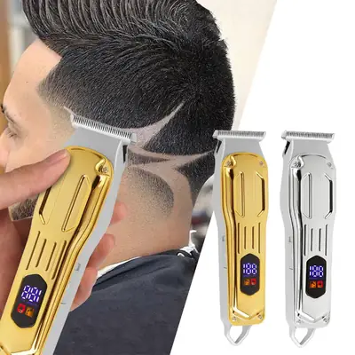Men's Electric Hair Clipper with 7 Attachments