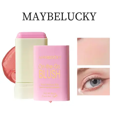 Maybelucky On-the-Go Blush Stick for Natural Face Color