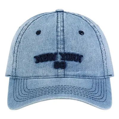Women's New York 08 Denim Peaked Cap
