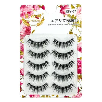 Wheat Ear False Eyelashes Thick Fake Eyelashes for Daily Wear