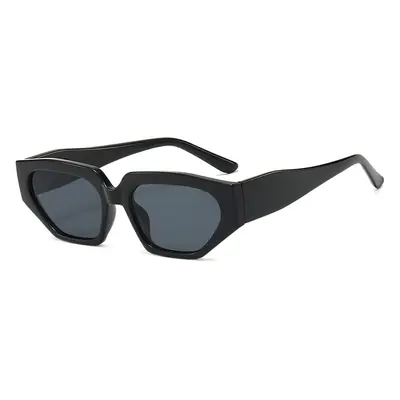 Women's Cat's Eye Sunglasses Black Retro High End