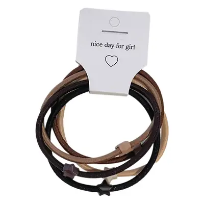 Milk Brown Hair Band 5.5cm Set