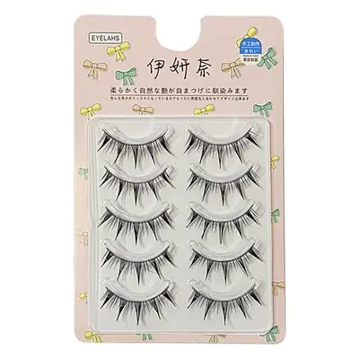 Black False Eyelashes Devil Thick Whole Cluster Barbie Set