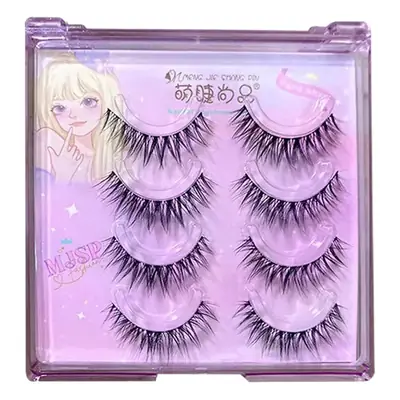 3D Plush False Eyelashes for Women