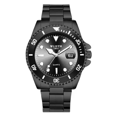 Men's Green Water Ghost Automatic Watch with Calendar & Stainless Steel Band