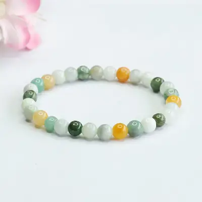 Multicolored Jade Bracelet for Women