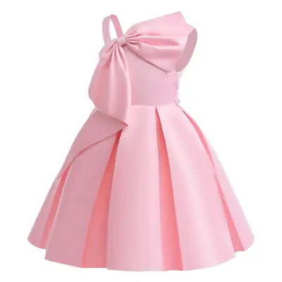Girls Black Bow Skirt Dress for Girls