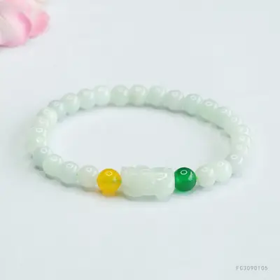 Guan Yu Jade Pixiu Bracelet for Women