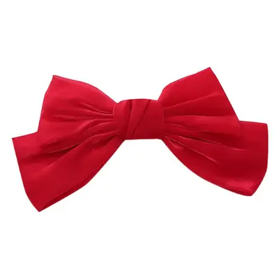 Mermaid Ji Pearl Satin Bow Hairpin Female Clip